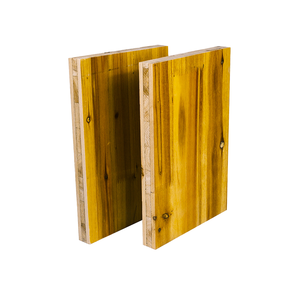 3 rétegű sárga zsalu panel