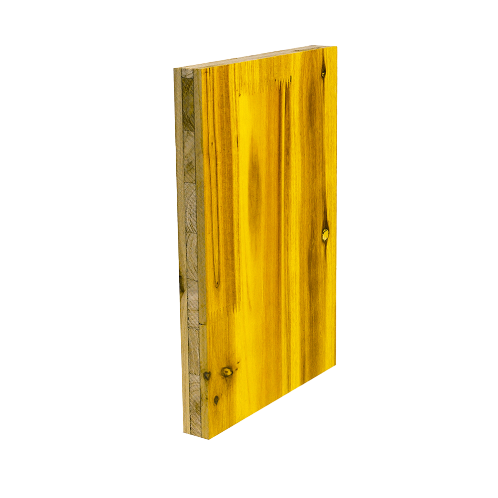 3 rétegű sárga zsalu panel